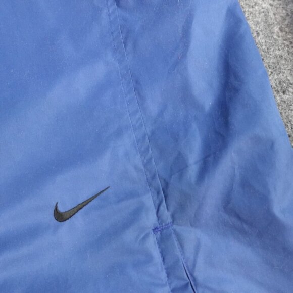 Nike Mens Jacket 2XL Blue Windbreaker Full Zip Vintage Old Stock Gray Tag NEW - Picture 2 of 10
